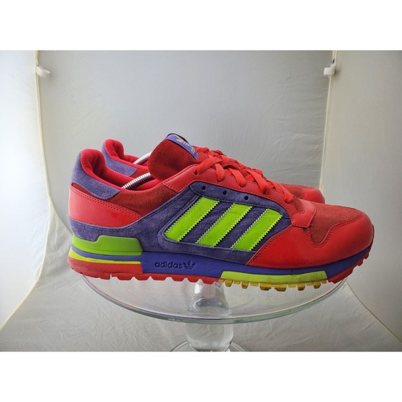Adidas Zx 600 lgtred Electr Dpurpl 653995 Sneaker Men US 12 - Worn Once - Picture 2 of 7